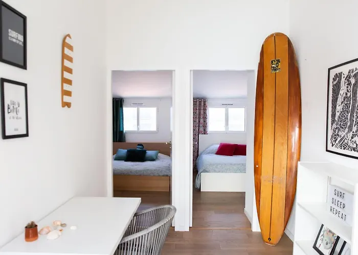 Le Reve En Bord D'ocean, Planches De Surf Inclues!